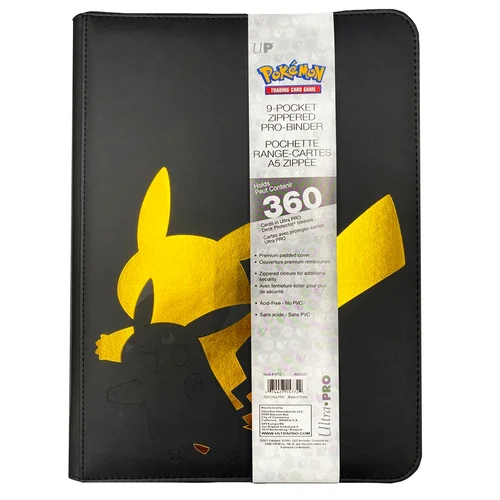 Ultra Pro Elite Series Pikachu 9-Pocket PRO-Binder — Pokémon Products