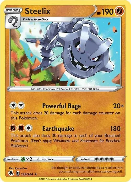 Steelix — Theme Deck & Blisters Exclusives