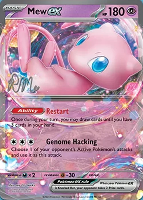 Mew ex — World Championship Decks 2025