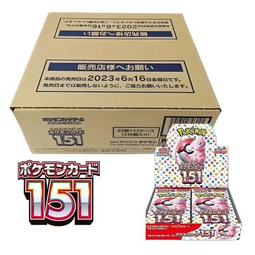 Pokémon Card 151 Booster Box Case — Pokémon Card 151
