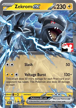 Zekrom ex — Play! Pokémon Prize Pack Series