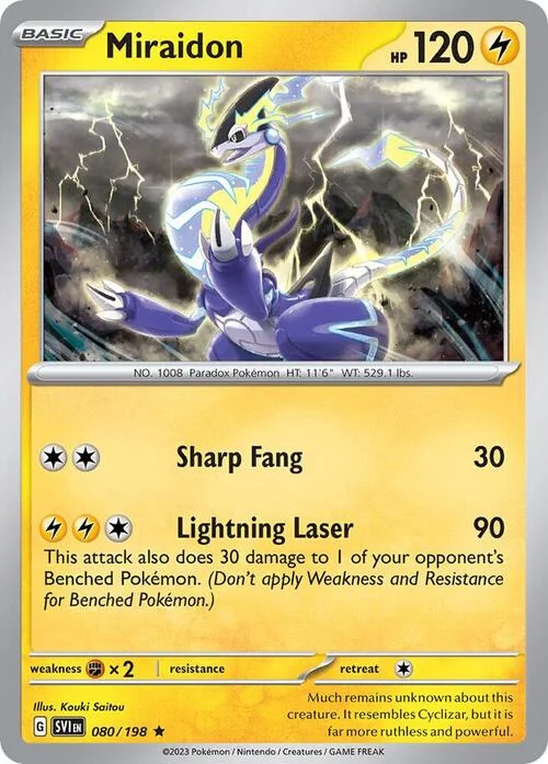 Miraidon — Theme Deck & Blisters Exclusives