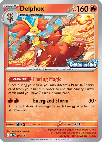 Delphox — MEP Black Star Promos
