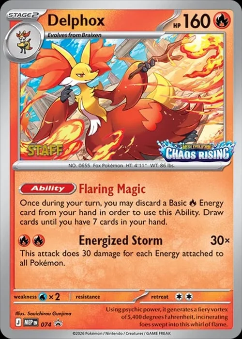 Delphox — MEP Black Star Promos