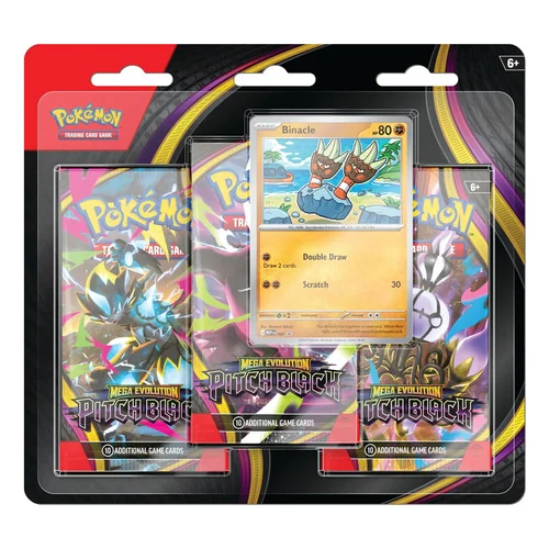 Pitch Black: Binacle 3-Pack Blister — Pitch Black