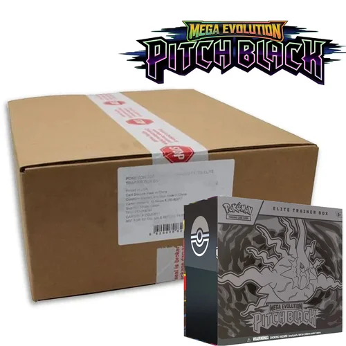 Pitch Black | 10 Elite Trainer Box Case — Pitch Black