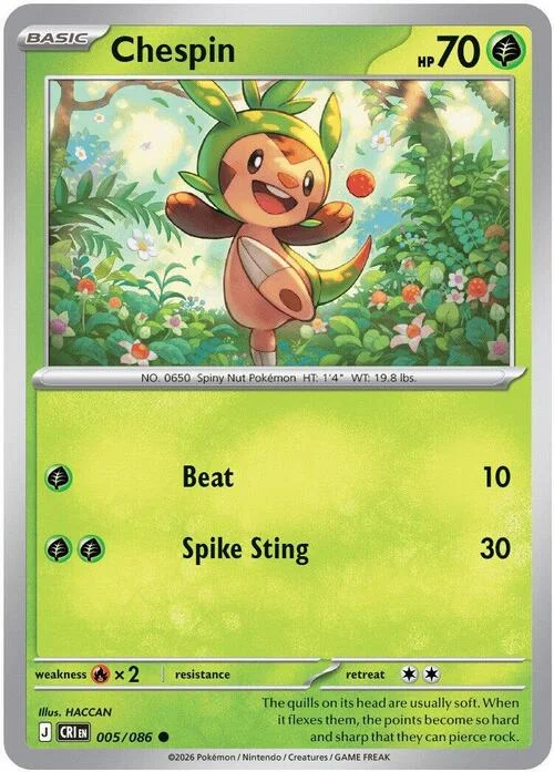 Chespin — Chaos Rising