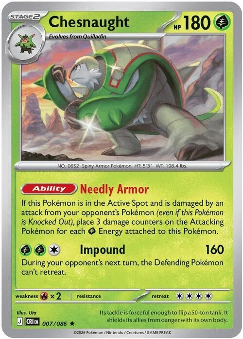 Chesnaught — Chaos Rising