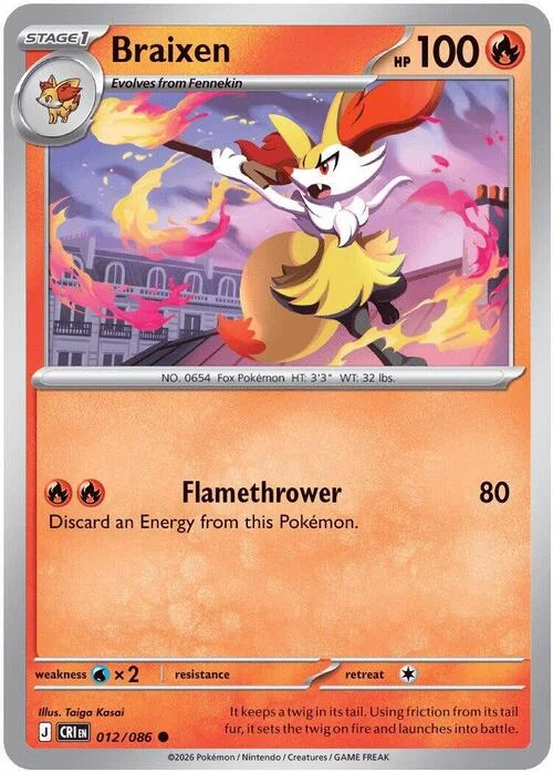 Braixen — Chaos Rising
