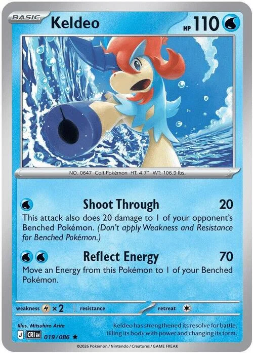 Keldeo — Chaos Rising