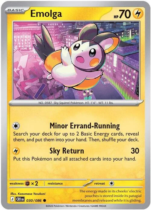 Emolga — Chaos Rising