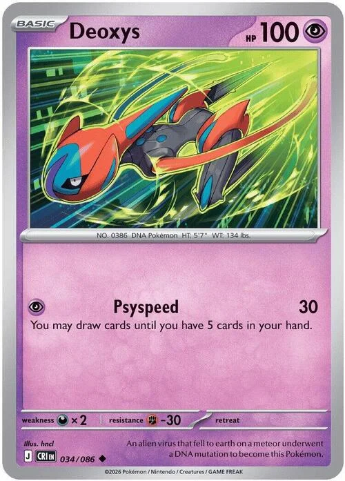 Deoxys — Chaos Rising