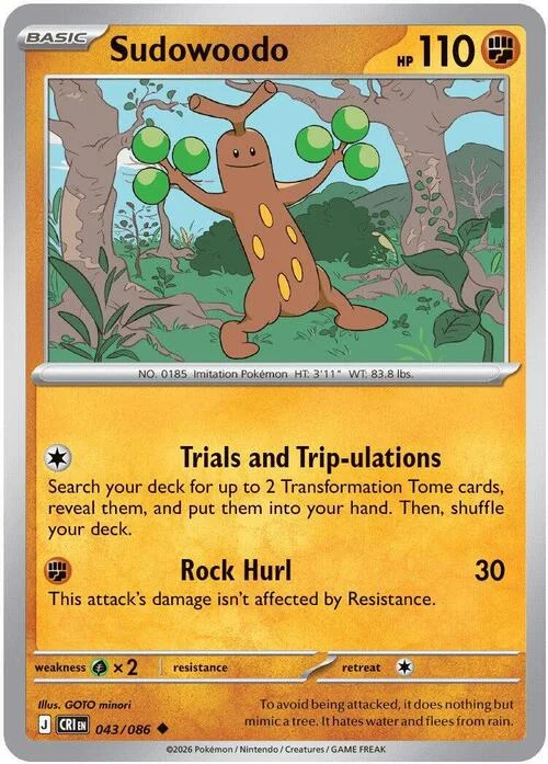 Sudowoodo — Chaos Rising