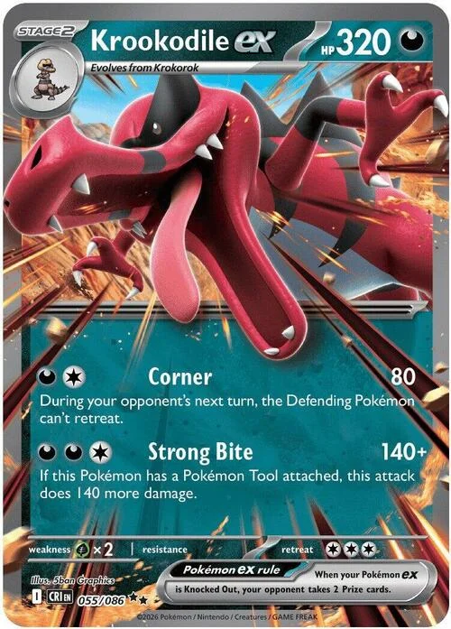 Krookodile ex — Chaos Rising