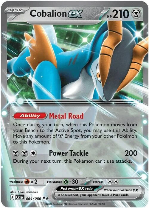 Cobalion ex — Chaos Rising