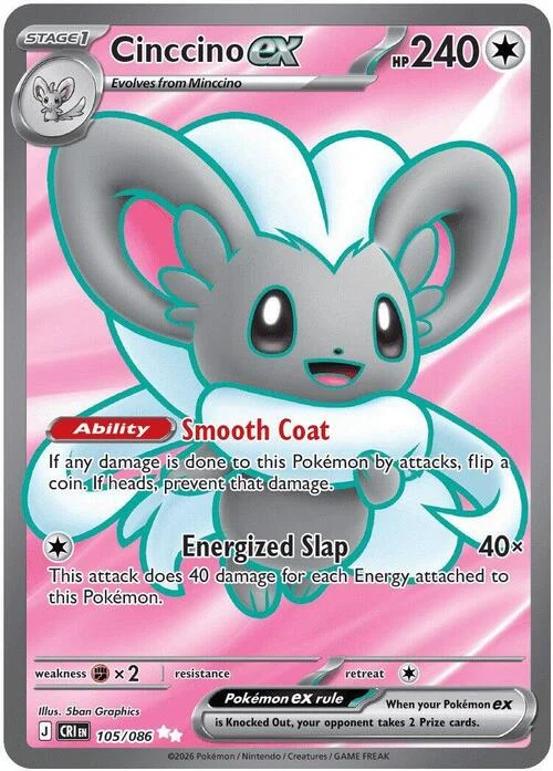 Cinccino ex — Chaos Rising
