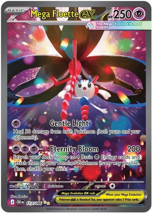 Mega Floette ex — Chaos Rising