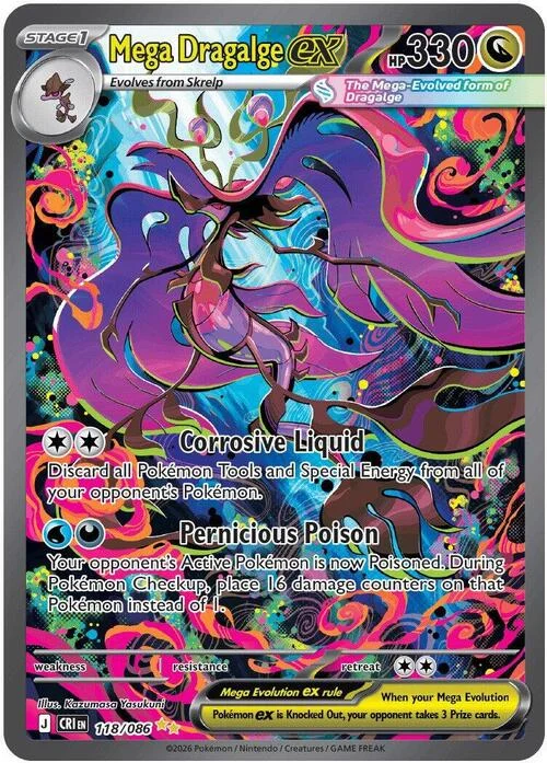 Mega Dragalge ex — Chaos Rising