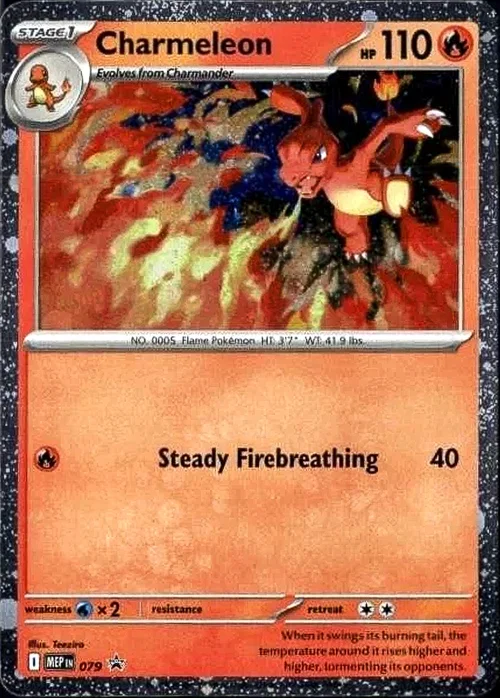 Charmeleon — MEP Black Star Promos