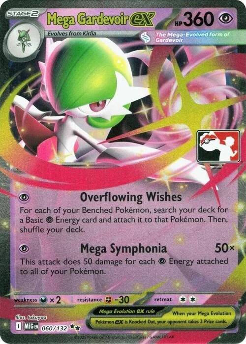 Mega Gardevoir ex — Play! Pokémon Prize Pack Series