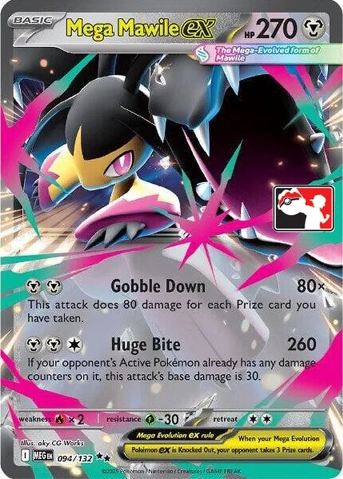 Mega Mawile ex — Play! Pokémon Prize Pack Series