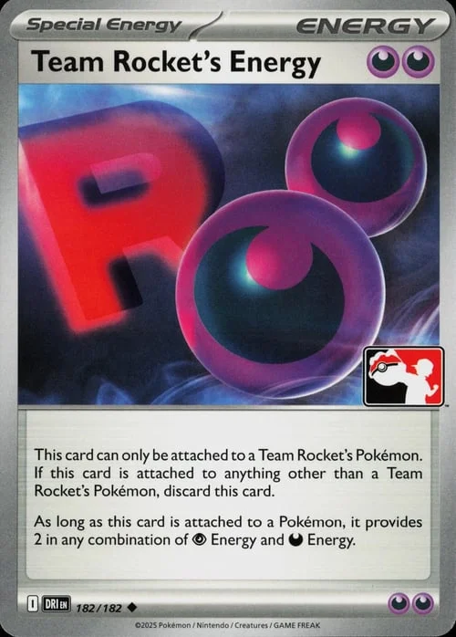 Team Rocket's Energy — Play! Pokémon Prize Pack Series