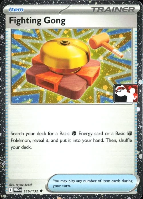 Fighting Gong — Play! Pokémon Prize Pack Series