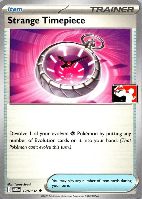 Strange Timepiece — Play! Pokémon Prize Pack Series