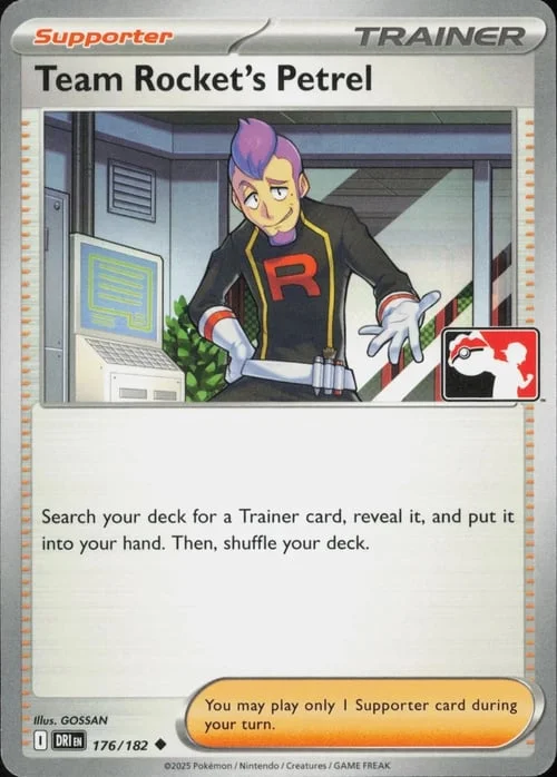 Team Rocket's Petrel — Play! Pokémon Prize Pack Series