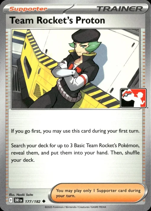 Team Rocket's Proton — Play! Pokémon Prize Pack Series