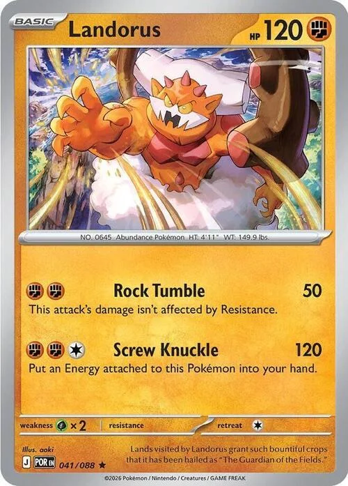 Landorus — Theme Deck & Blisters Exclusives