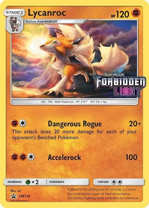 Lycanroc — Prerelease Promos