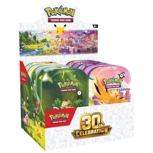 30th Celebration: Mini Tin Display — 30th Celebration