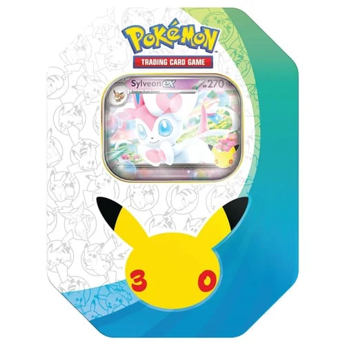 30th Celebration Sylveon ex Tin — 30th Celebration