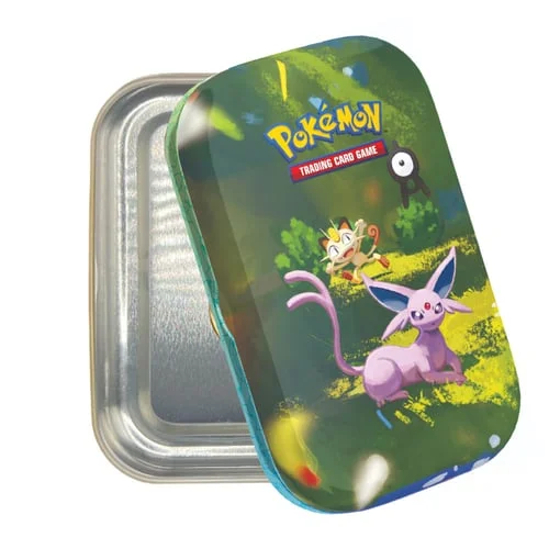 30th Celebration: Espeon & Meowth Empty Mini Tin — 30th Celebration