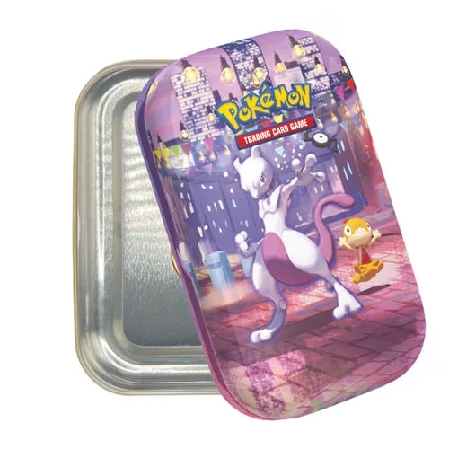 30th Celebration: Mewtwo & Scraggy Empty Mini Tin — 30th Celebration