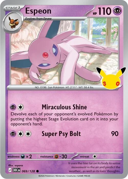 Espeon — 30th Celebration
