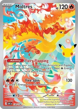 Moltres — 30th Celebration