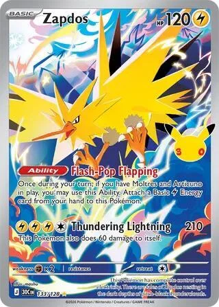 Zapdos — 30th Celebration