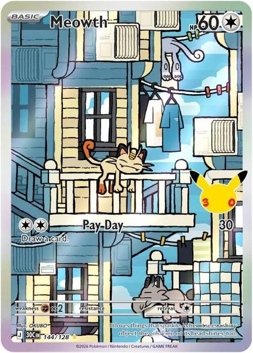 Meowth — 30th Celebration