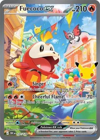 Fuecoco ex — 30th Celebration