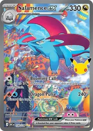 Salamence ex — 30th Celebration