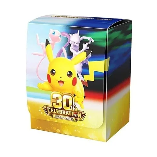 30th Celebration JP Pikachu Deck Box — 30th Celebration JP