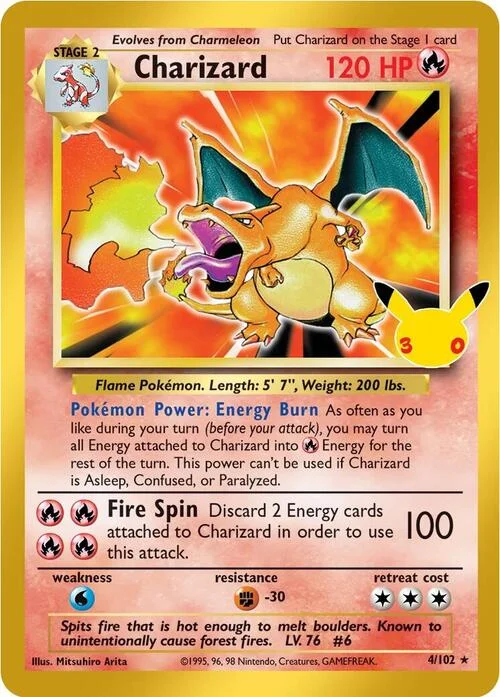 Charizard — 30th Celebration