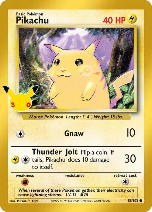 Pikachu — 30th Celebration