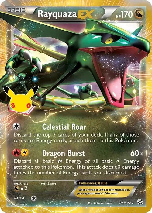Rayquaza EX — 30th Celebration