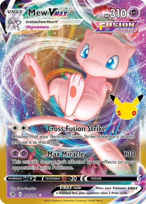 Mew VMAX — 30th Celebration