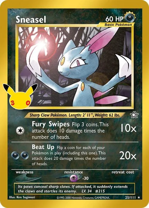 Sneasel — 30th Celebration