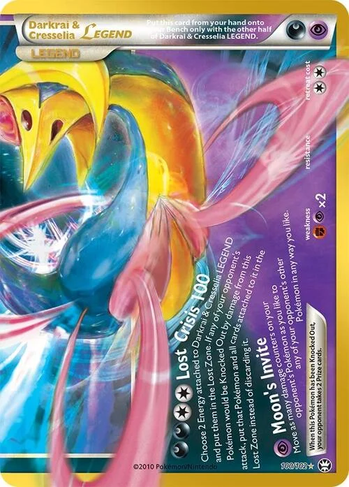 Darkrai & Cresselia LEGEND — 30th Celebration