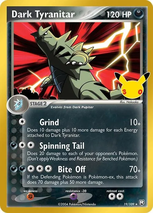 Dark Tyranitar — 30th Celebration